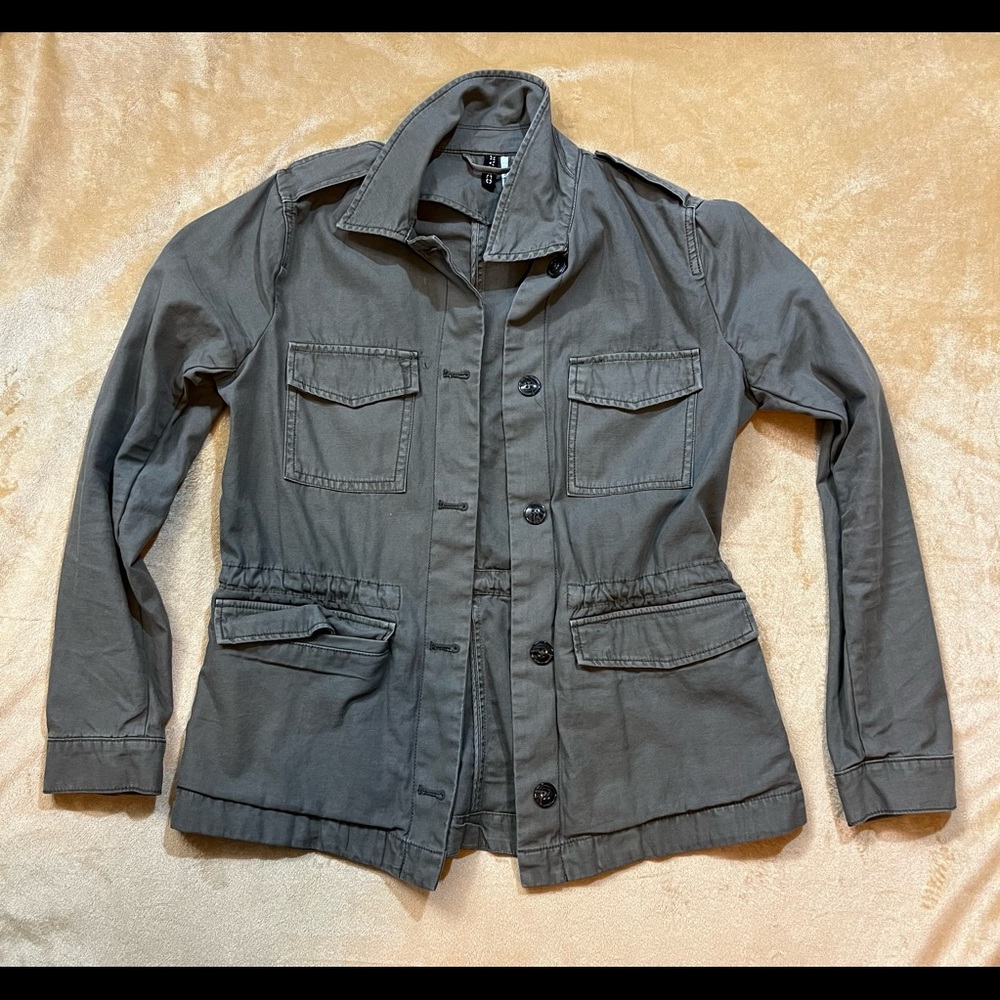 Army green jacket